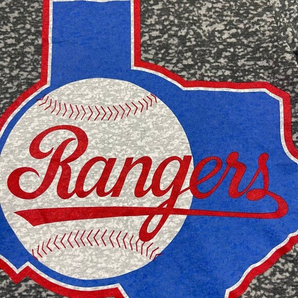 Nike Texas Rangers‎ Women’s Medium Short Sleeve MLB T-shirt Grey - Picture 4 of 10